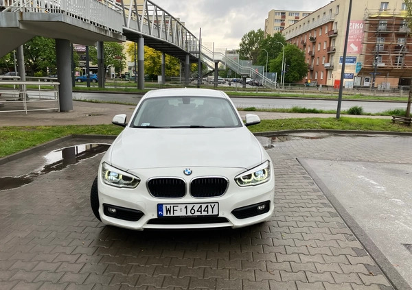 BMW Seria 1 cena 53500 przebieg: 102258, rok produkcji 2015 z Warszawa małe 92